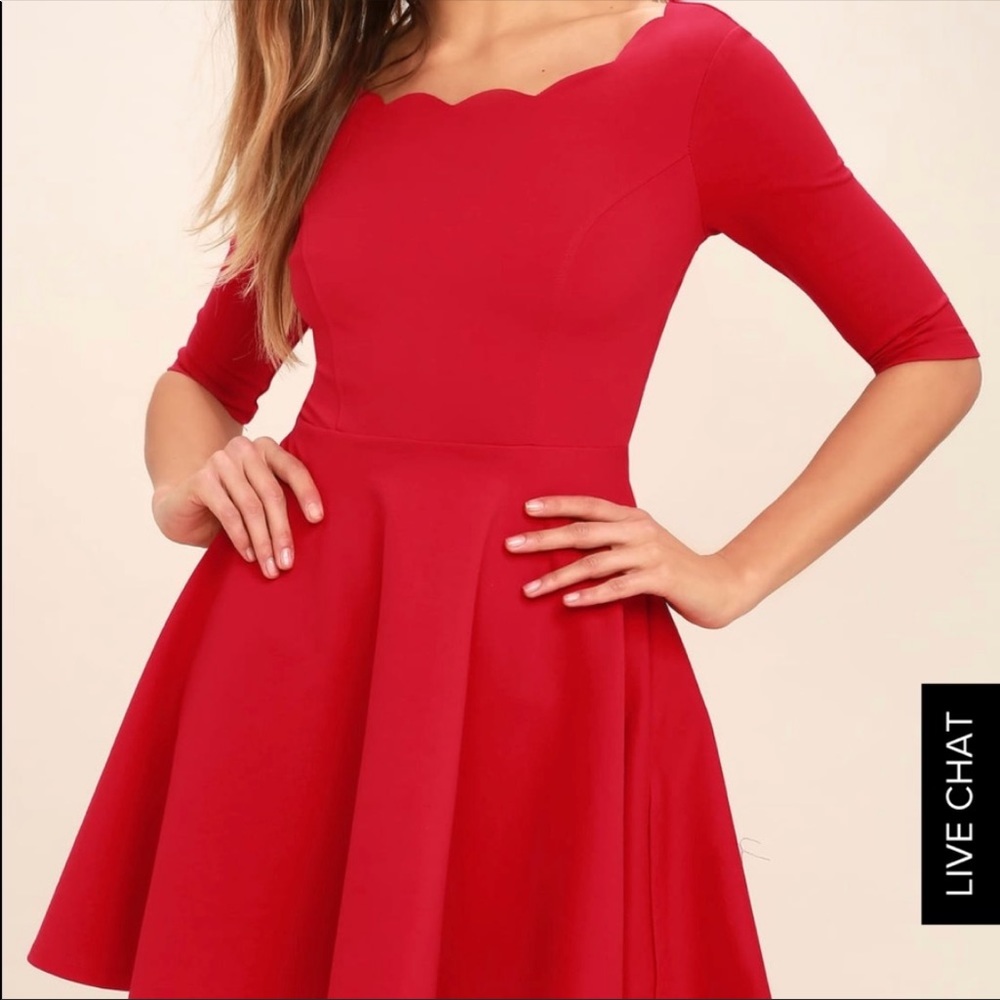 Lulu red dress!